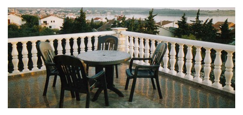 Ferienwohnung - Balkon